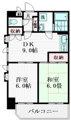 セレーブルパレスの物件間取画像